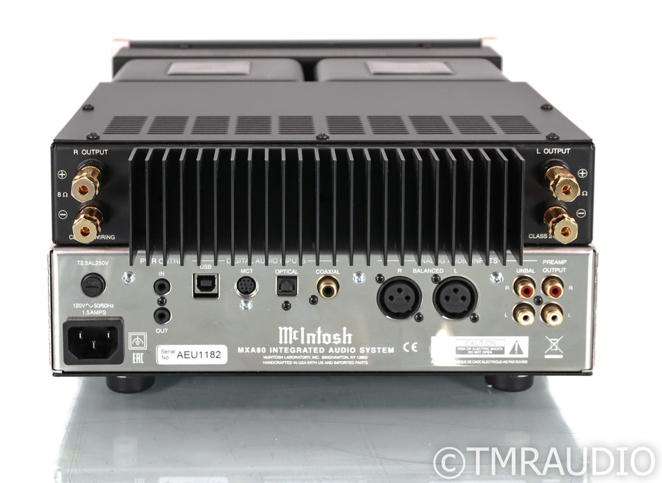 McIntosh MXA80 All-In-One Stereo System; Integrated Amplifier; Speaker Pair