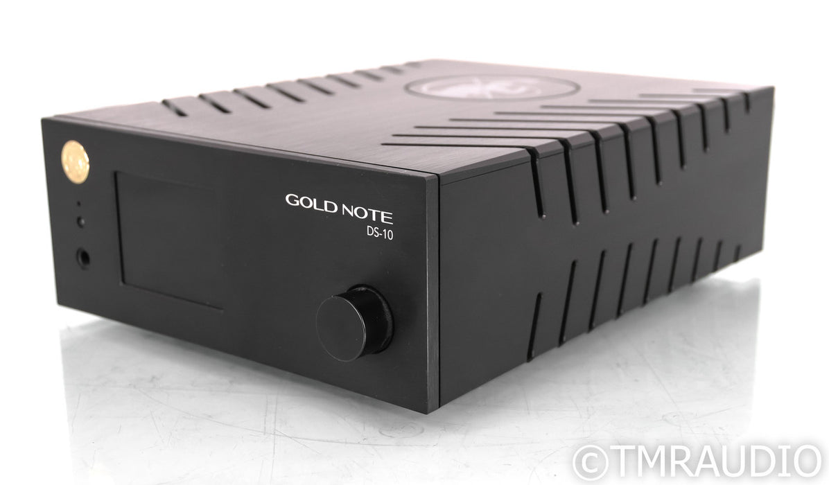 Gold Note DS-10 DAC; Remote; Black; D/A Converter; Wireless; DS10