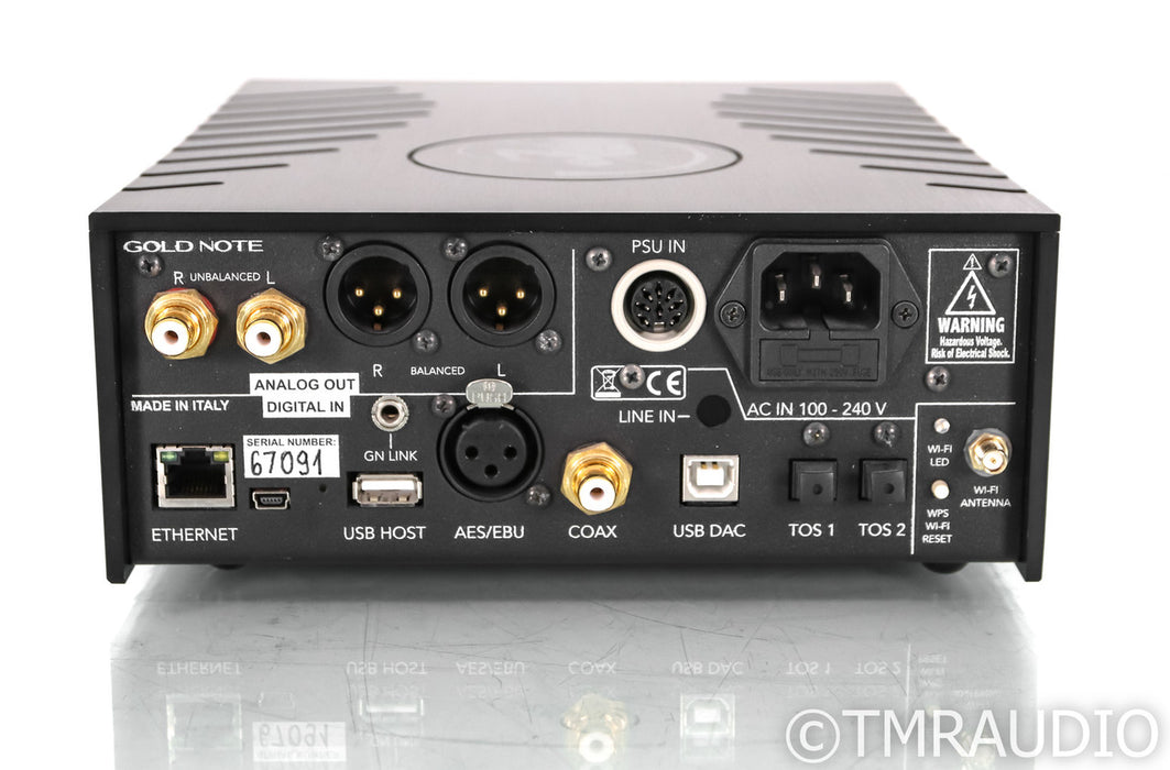 Gold Note DS-10 DAC; Remote; Black; D/A Converter; Wireless; DS10