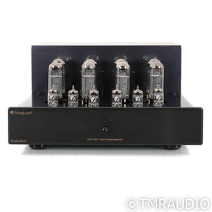 PrimaLuna EVO 400 Stereo Tube Power Amplifier; EVO400; Remote; Black