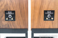 KLH Model Five Bookshelf Speakers; English Walnut Pair with Stands