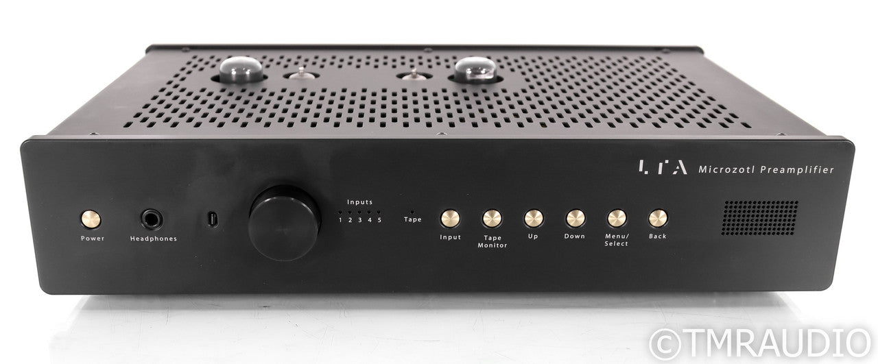 LTA micoZOTL Stereo Tube Preamplifier; Remote; Black