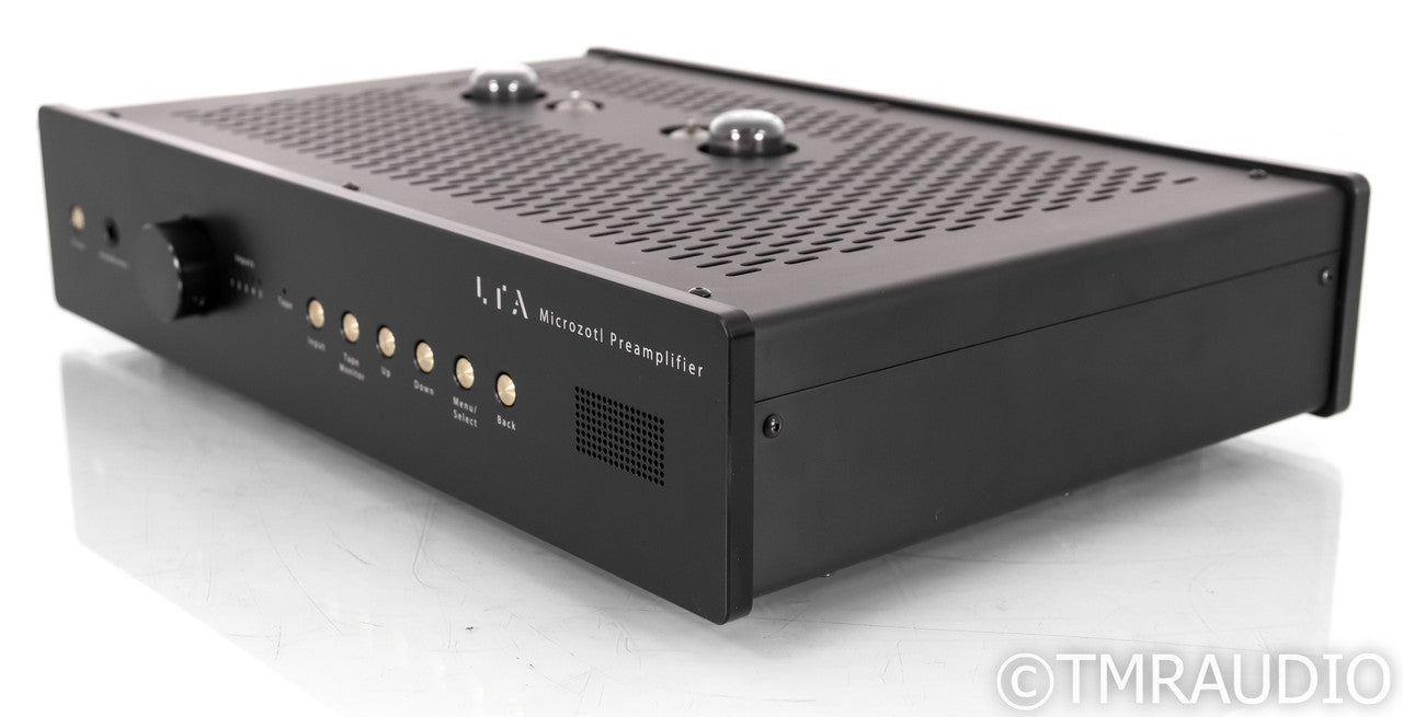LTA micoZOTL Stereo Tube Preamplifier; Remote; Black