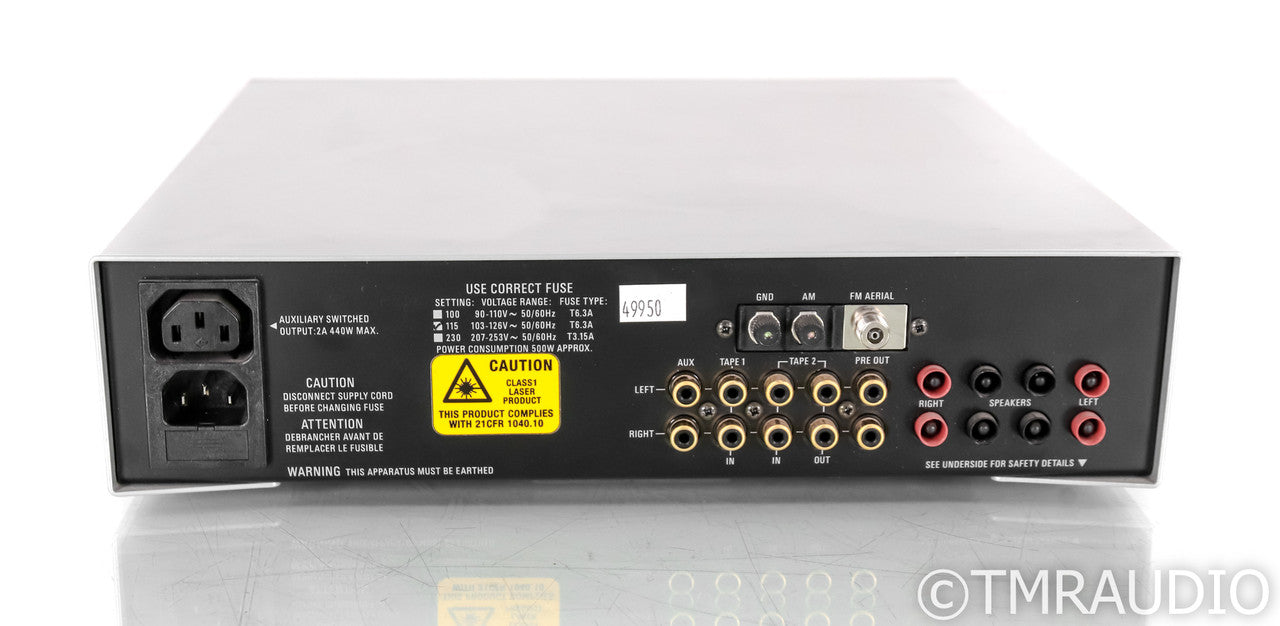 Linn Classik T Stereo Integrated Amplifier / CD Player; Remote; Silver