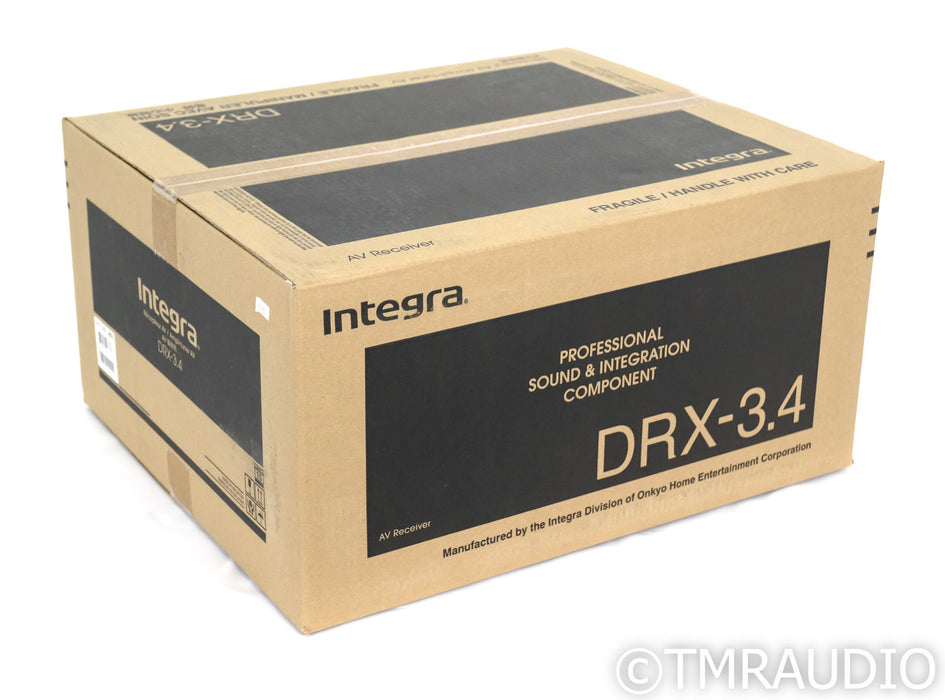 Integra DRX-3.4 9.2 Channel Home Theater Receiver; Remote; DRX34 (New)