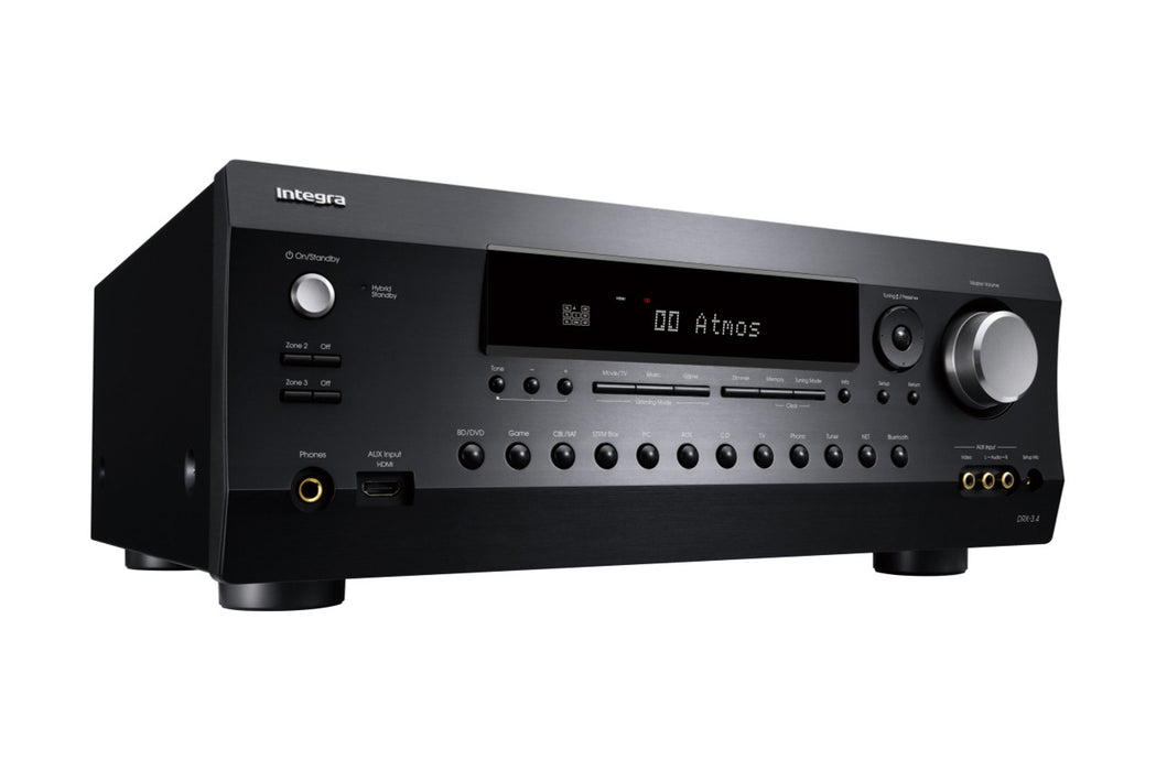 Integra DRX-3.4 9.2 Channel Home Theater Receiver; Remote; DRX34 (New)