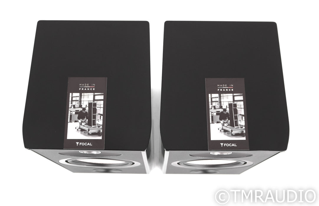 Focal Aria 906 Bookshelf Speakers; High Gloss Black (Mint)