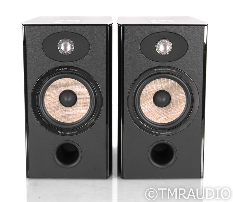 Focal Aria 906 Bookshelf Speakers; High Gloss Black (Mint)