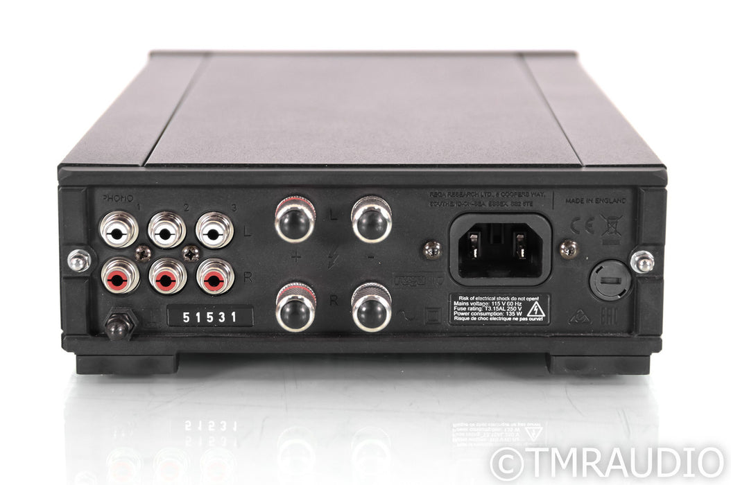 Rega Io Stereo Integrated Amplifier; Remote; MM Phono
