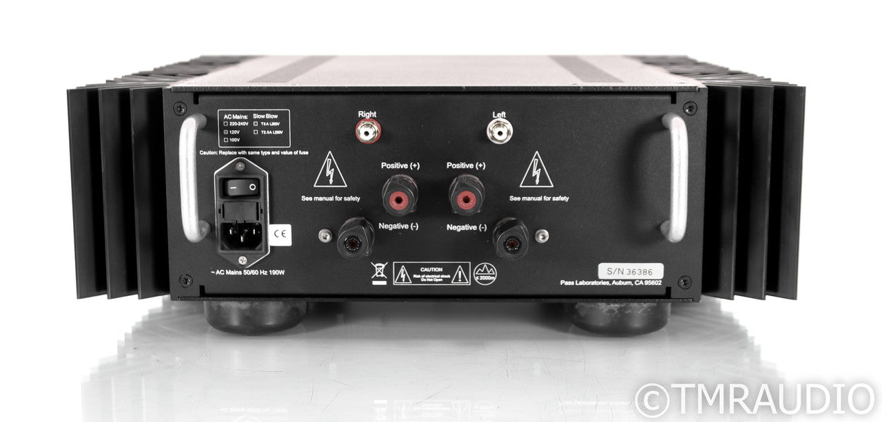 Pass Labs XA25 Stereo Power Amplifier; XA-25; Silver