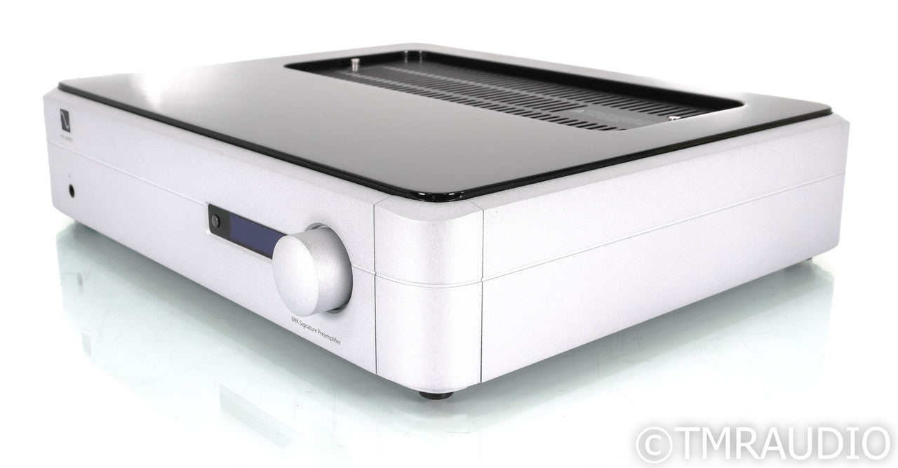 PS Audio BHK Signature Stereo Tube Hybrid Preamplifier; Remote; Silver (Used)