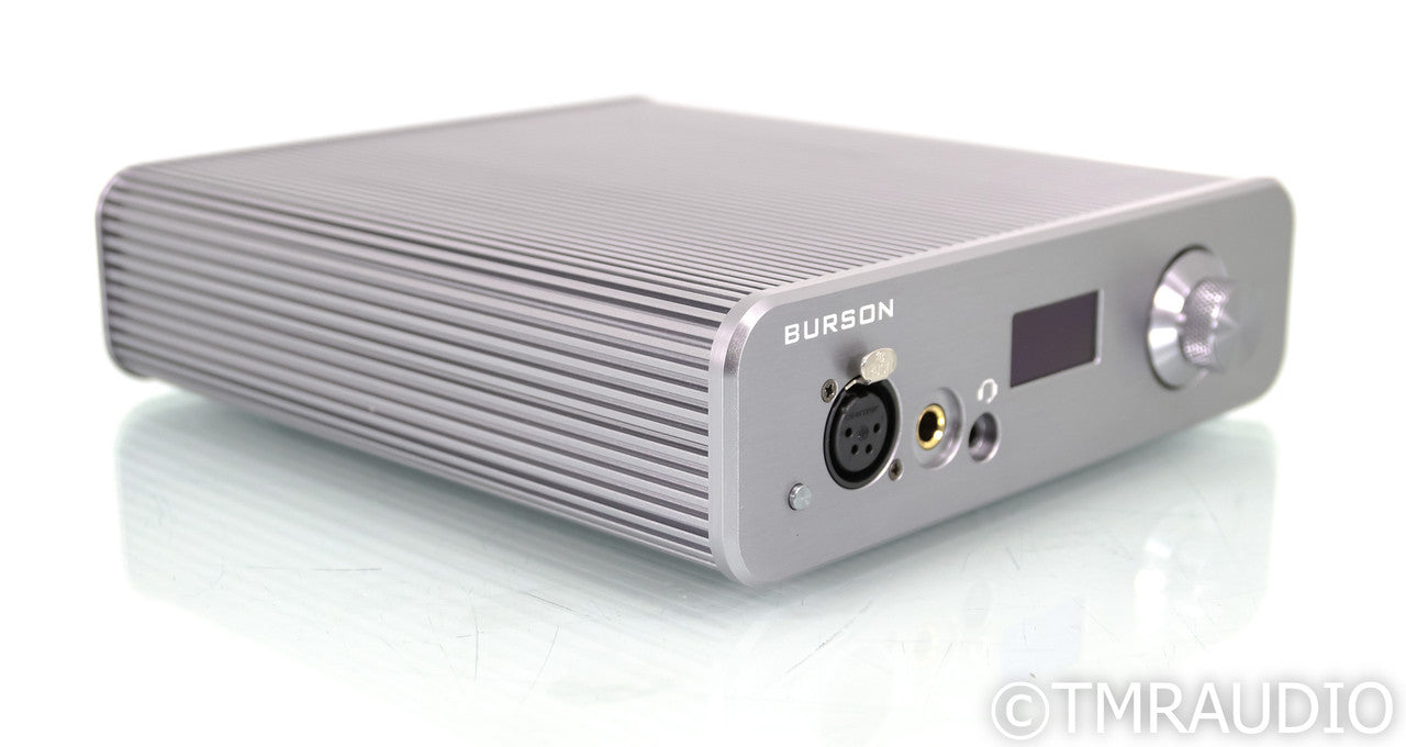 Burson Soloist 3X Performance Headphone Amplifier; Remote; Silver