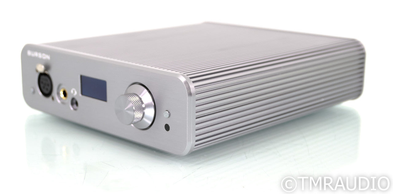 Burson Soloist 3X Performance Headphone Amplifier; Remote; Silver