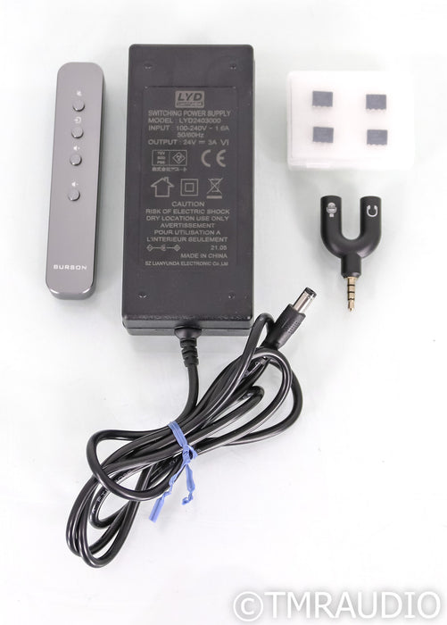 Burson Soloist 3X Performance Headphone Amplifier; Remote; Silver