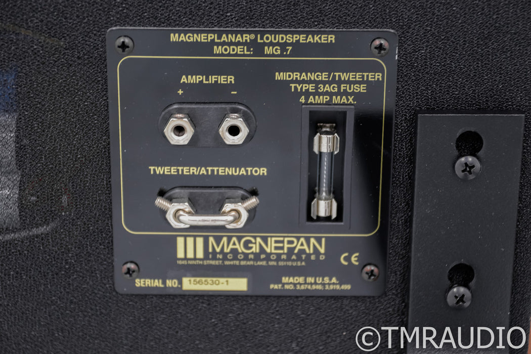 Magnepan MG-.7 Planar Magnetic Floorstanding Speakers; Dark Cherry Pair