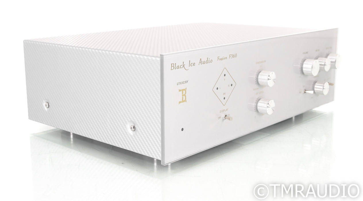 Black Ice Audio Fusion360 Stereo Tube Preamplifier; Remote; F360