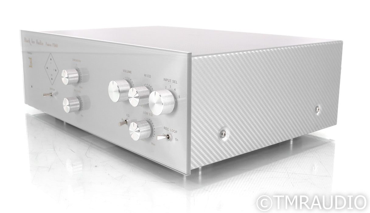 Black Ice Audio Fusion360 Stereo Tube Preamplifier; Remote; F360