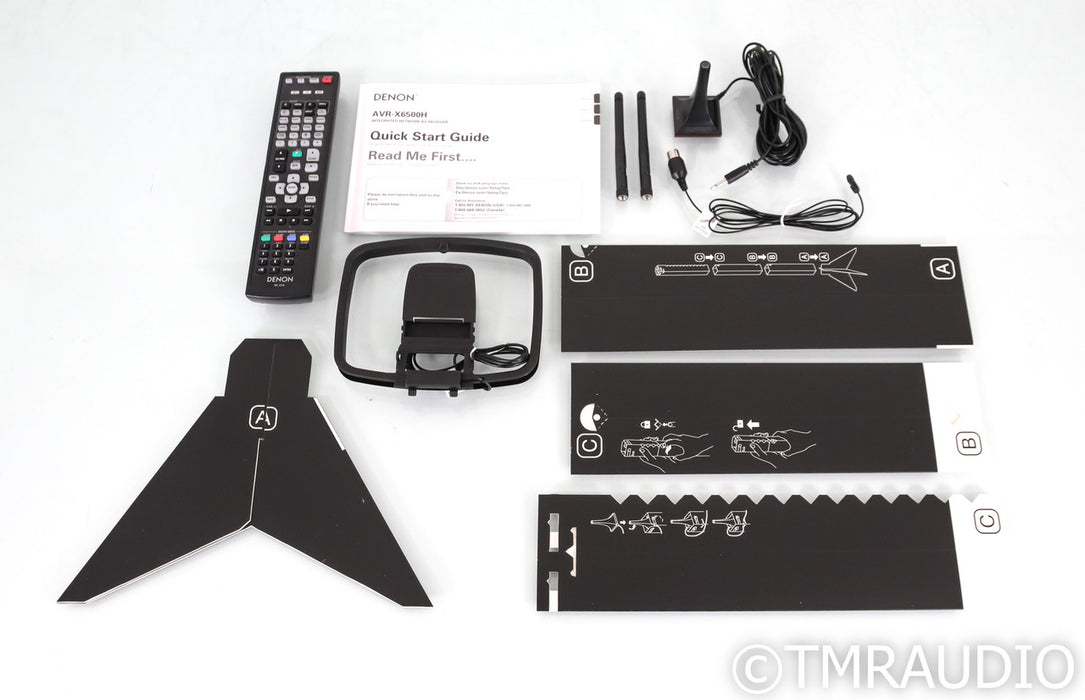 Denon AVR-X6500H 11.2 Channel Home Theatre Receiver; Remote; IMAX dts Ready