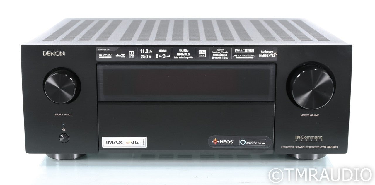 Denon AVR-X6500H 11.2 Channel Home Theatre Receiver; Remote; IMAX dts Ready