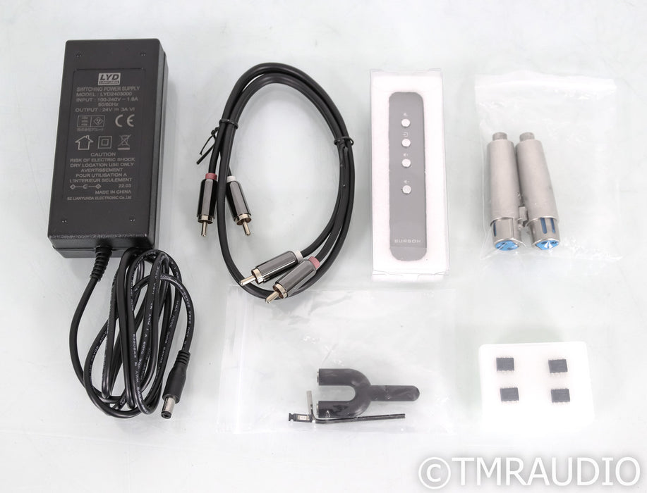 Burson Soloist 3X Performance Headphone Amplifier; Silver