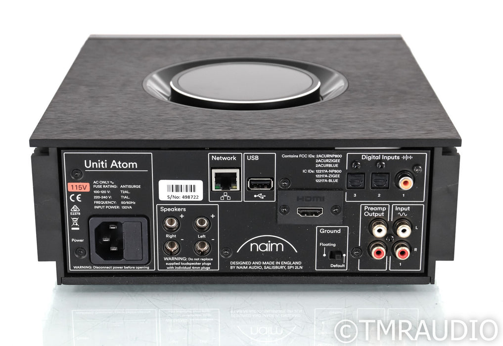Naim Uniti Atom Wireless Streaming Integrated Amplifier; Remote