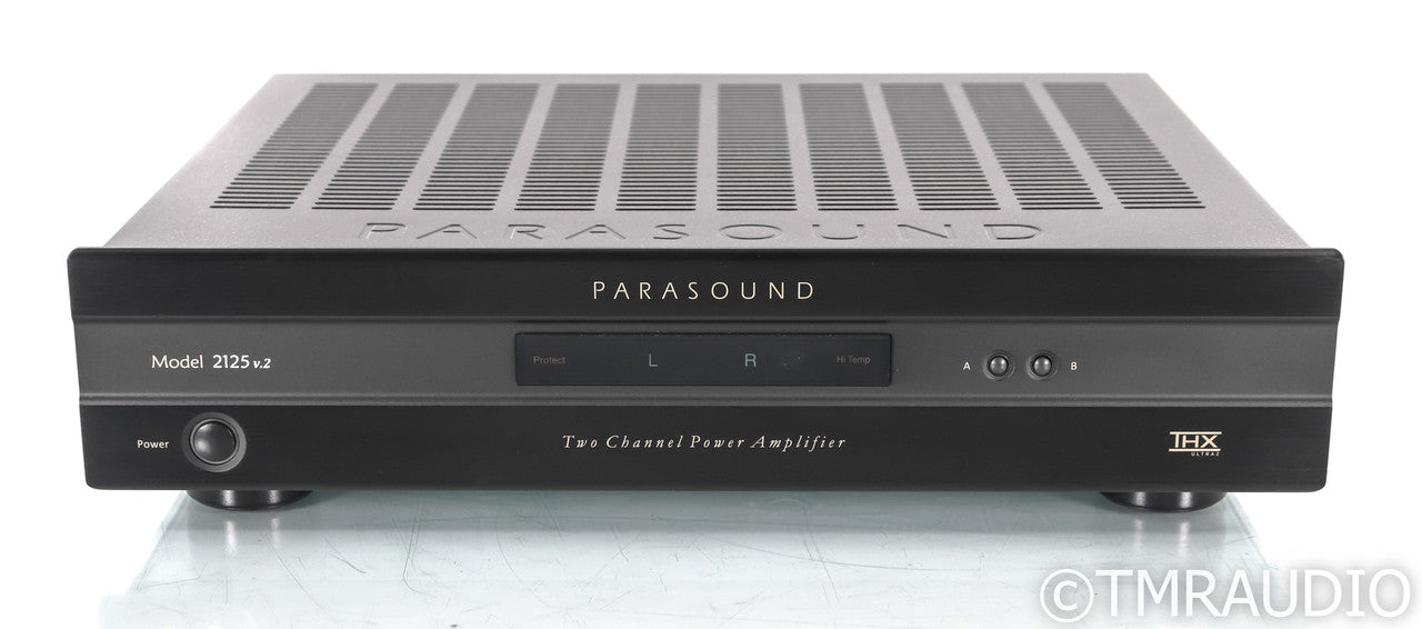 Parasound NewClassic 2150 v.2 Stereo Power Amplifier; Black; 2150V2