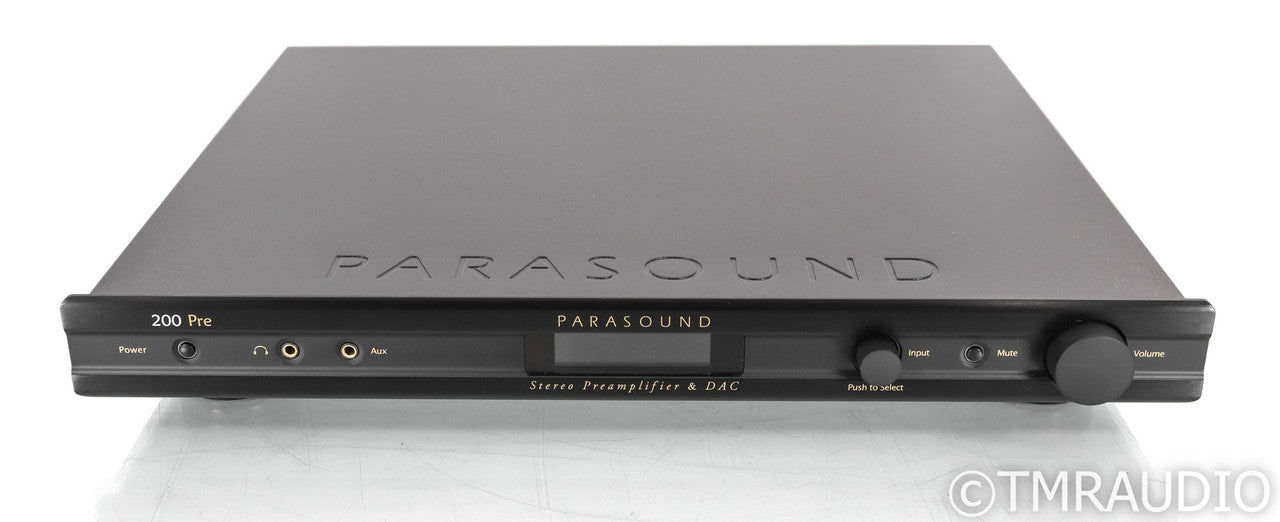 Parasound NewClassic 200 Preamplifier; Remote; DAC; MM / MC Phono