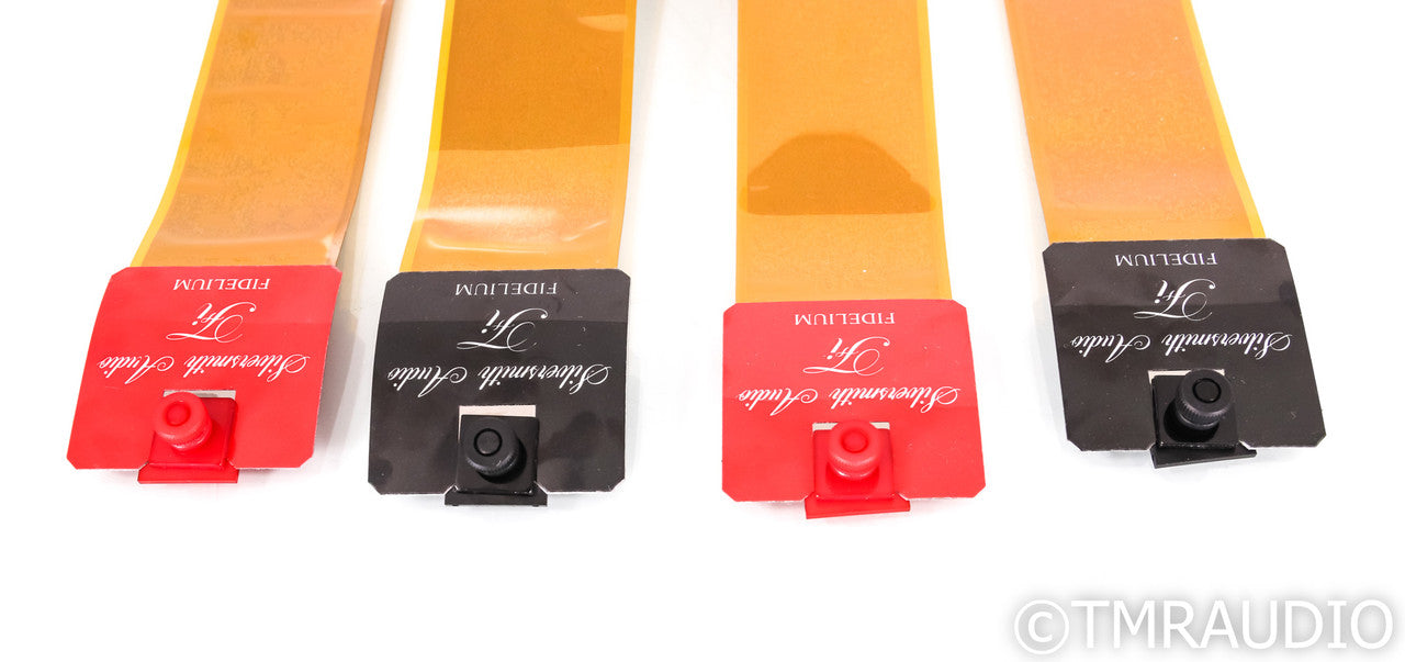 Silversmith Audio Fidelium Speaker Cables; 6ft Pair