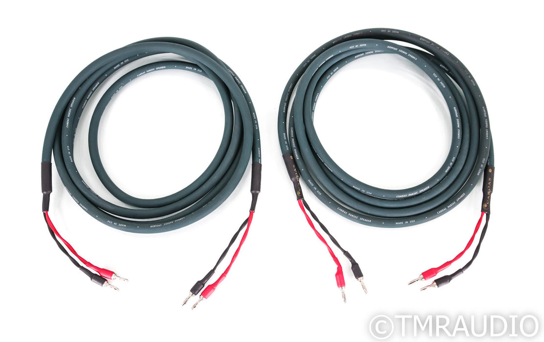 Cardas Parsec Speaker Cables; 4m Pair