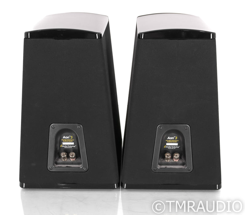 GoldenEar Aon 3 Bookshelf Speakers; Black Pair