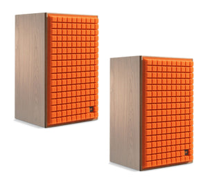 JBL L82 Classic Bookshelf Speakers; Orange Grill Pair (New)