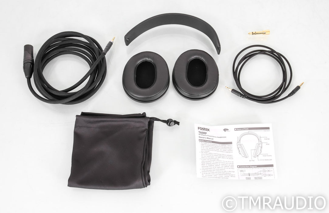 Fostex T60RP - Argon Semi-Open Back Headphones; T-60 Regular Phase