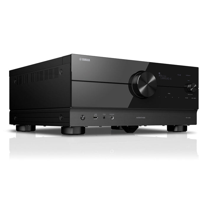 Yamaha RX-A6A 9.2 Channel Home Theater Receiver; Remote (New)