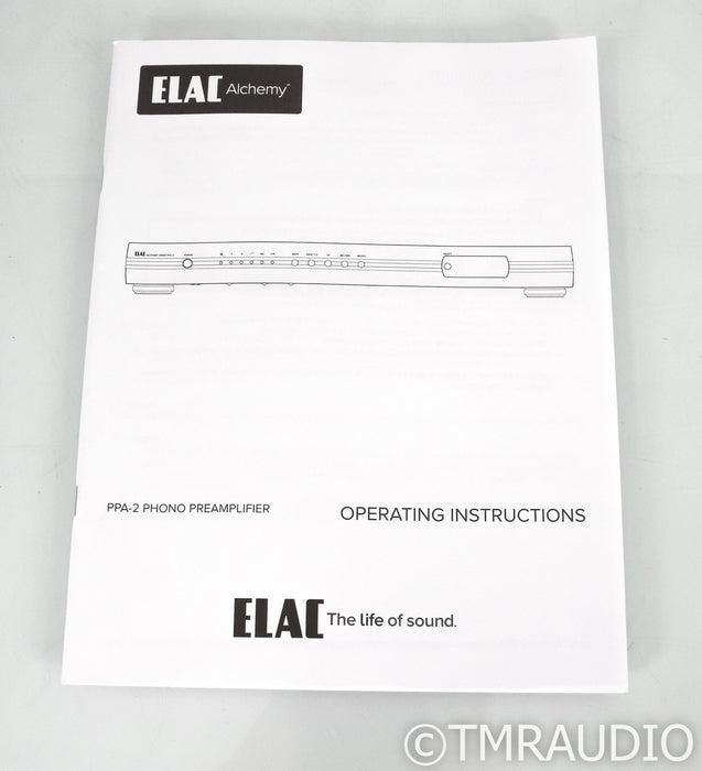 Elac Alchemy Series PPA-2 MM / MC Phono Preamplifier; PPA2