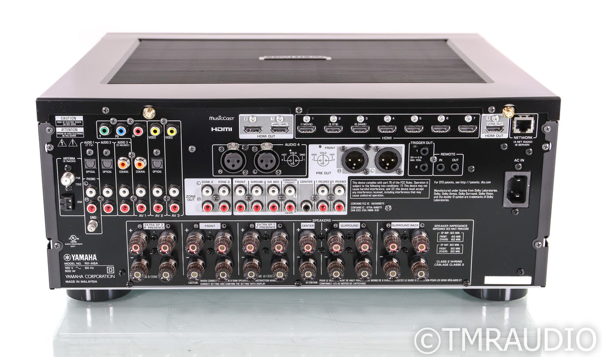 Yamaha RX-A6A 9.2 Channel Home Theater Receiver; Remote (Mint / Unused)
