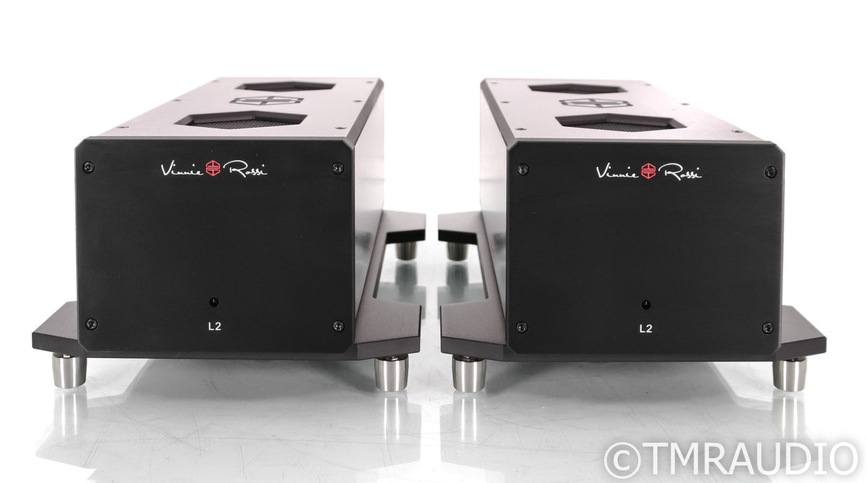 Vinnie Rossi L2 Signature Mono Power Amplifiers; Black Pair