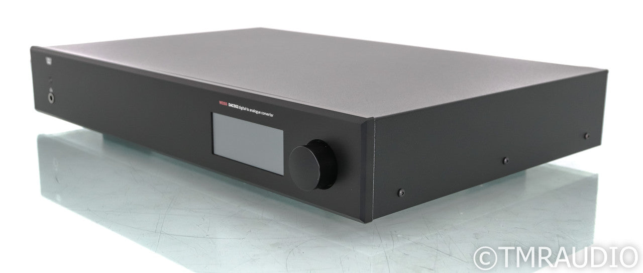 Weiss DAC502 DAC; D/A Converter; Black (Open Box)