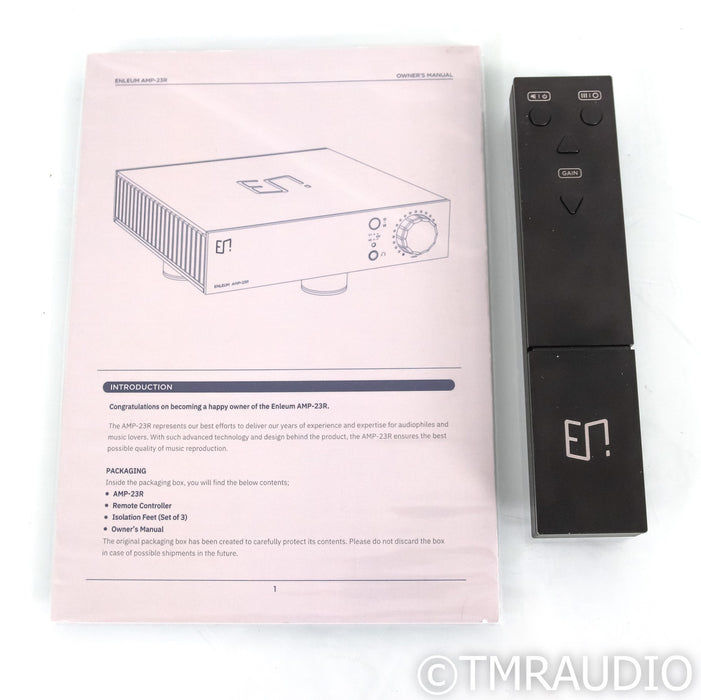 Enleum Amp-23R Stereo Integrated Amplifier; Amp23R; Remote