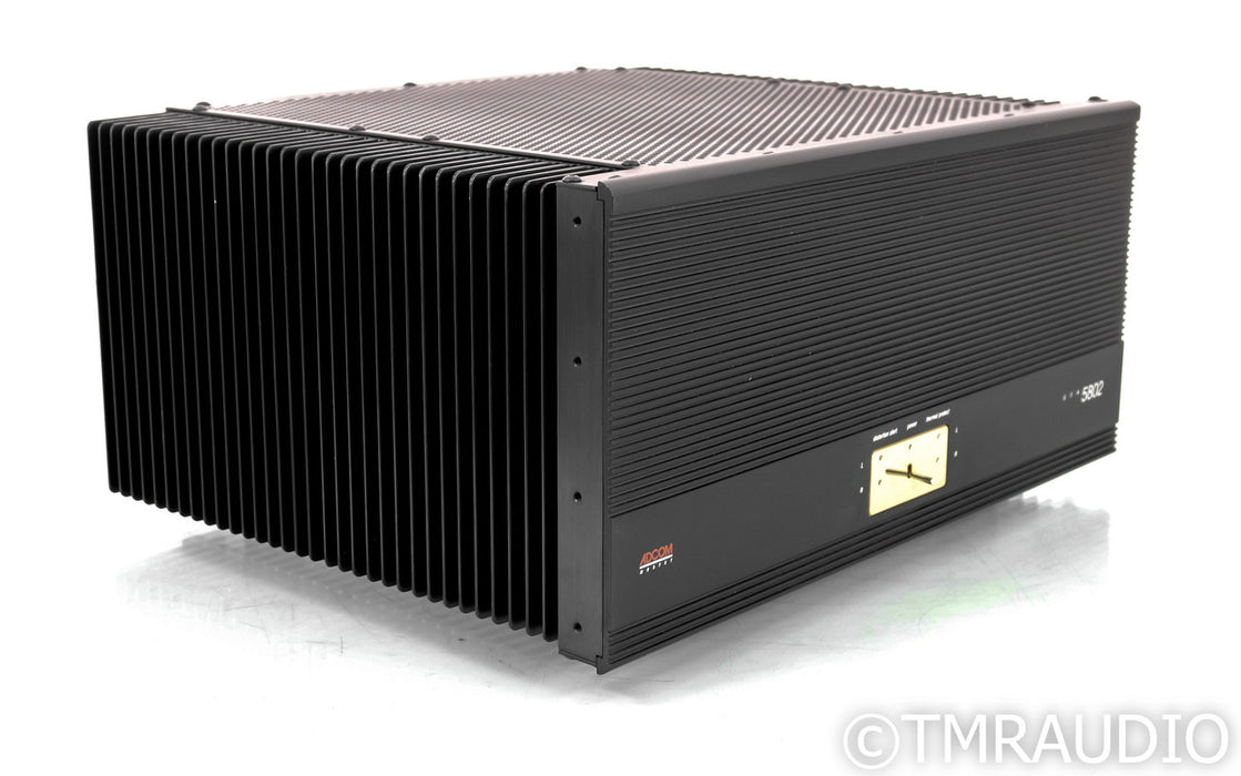 Adcom GFA-5802 Stereo Power Amplifier; GFA5802