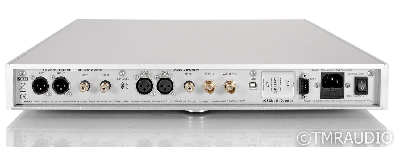 dCS Debussy DAC; Remote; Silver; D/A Converter