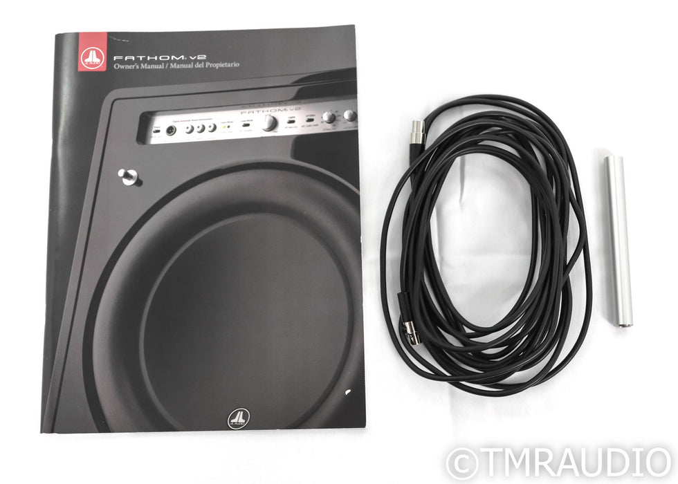 JL Audio Fathom F113v2 13.5" Powered Subwoofer; Gloss Black; F-113 V2