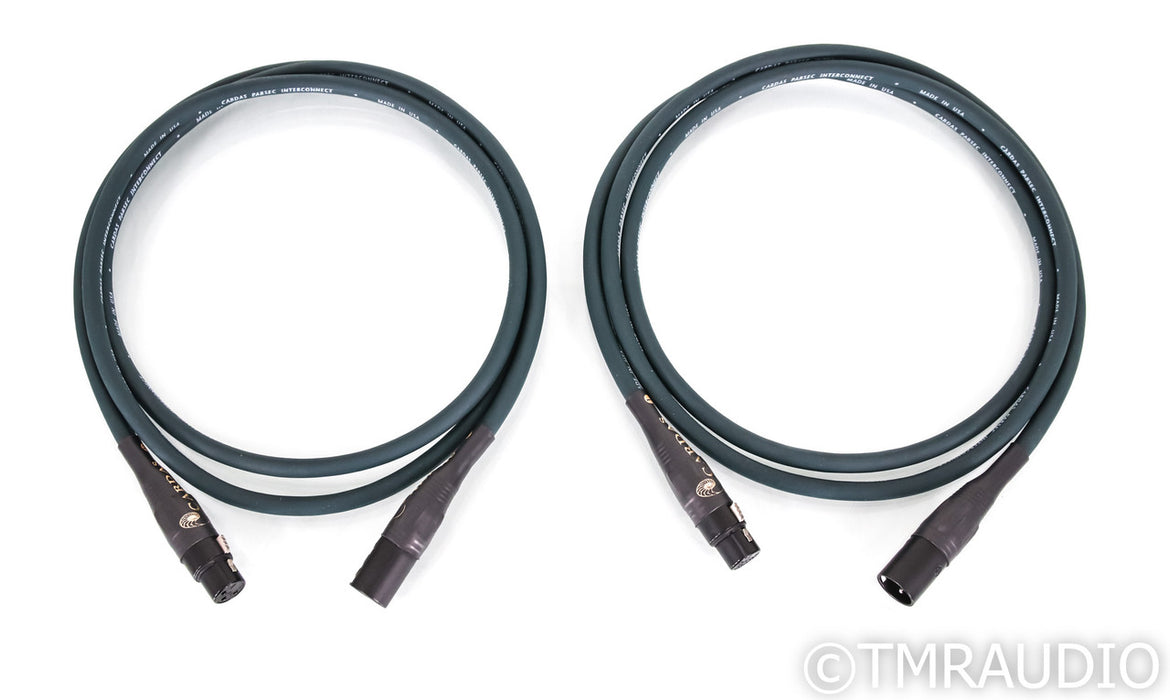 Cardas Parsec XLR Cables; 2m Pair Balanced Interconnects (Open Box)