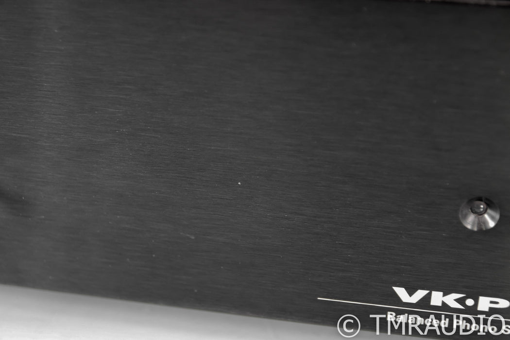 BAT VK-P5 Tube MM Phono Preamplifier; Black