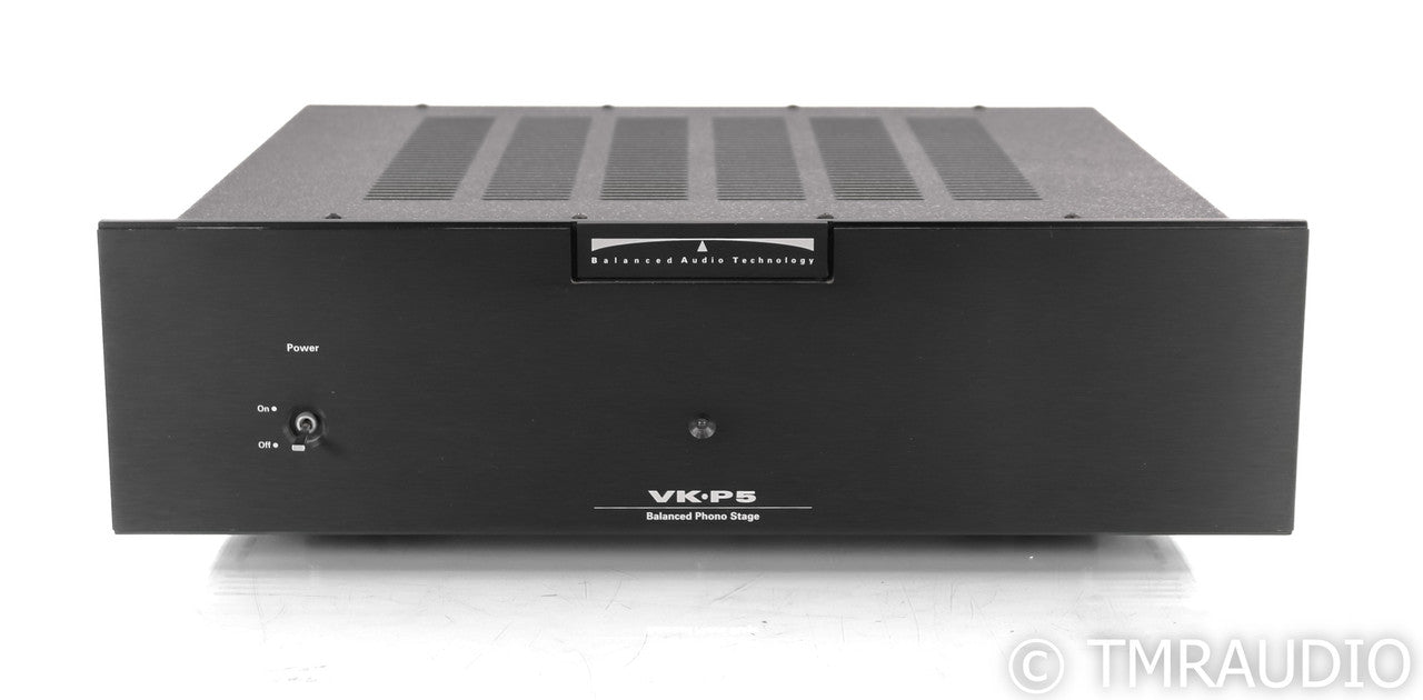 BAT VK-P5 Tube MM Phono Preamplifier; Black