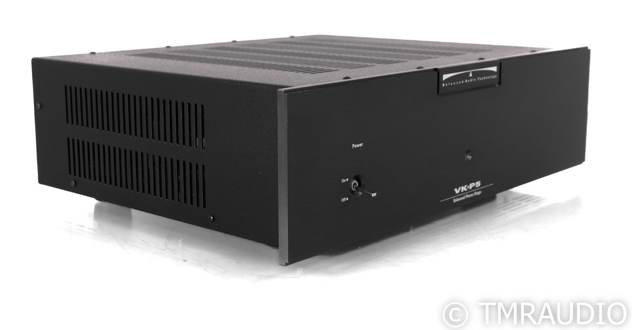 BAT VK-P5 Tube MM Phono Preamplifier; Black