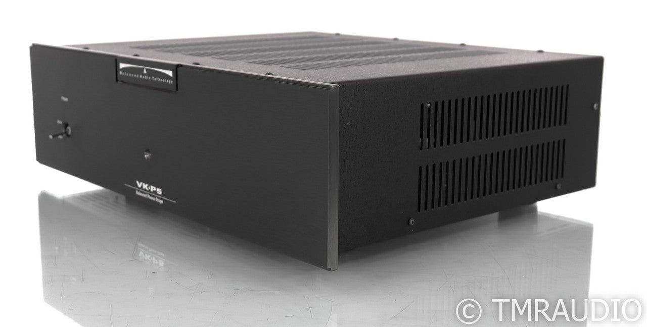 BAT VK-P5 Tube MM Phono Preamplifier; Black