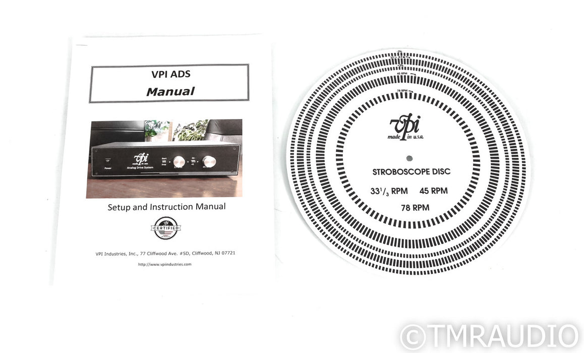 VPI ADS Turntable Speed Controller; Analog Drive System; Black