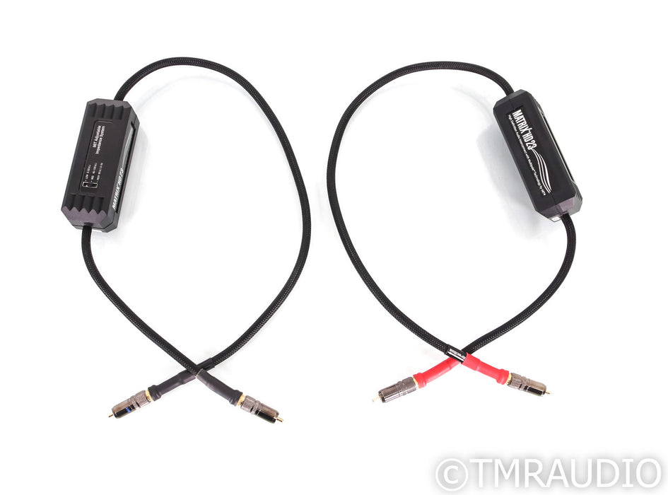 MIT Matrix HD 23 RCA Cables; 1m Pair Interconnects