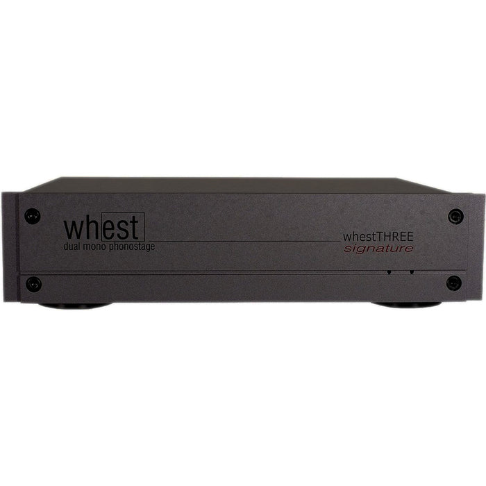 Whest Audio THREE Signature MM / MC Phono Preamplifier; Black (Closeout)