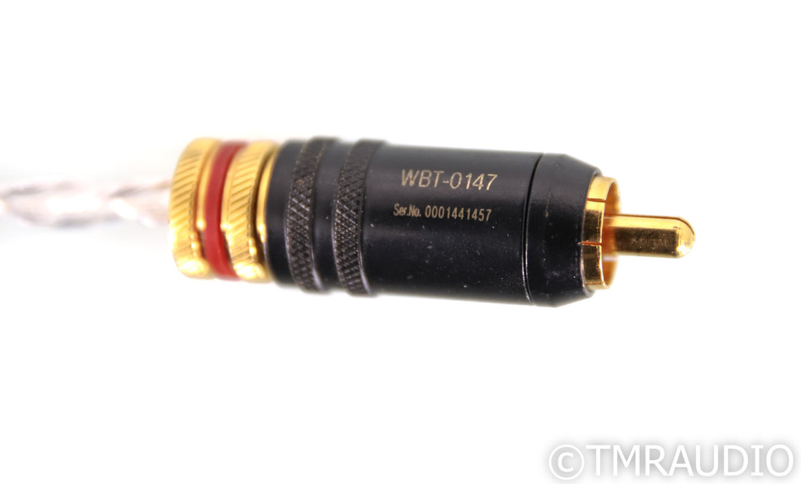 Kimber Kable KCAG RCA Cables; 1m Pair Interconnects